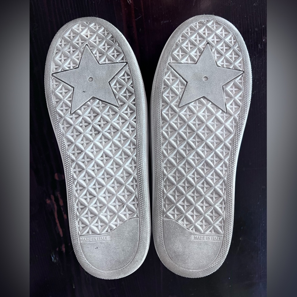 Christian Dior Solar Oblique Grey White slip on women’s sz 37 6.5-7 - Picture 6 of 16